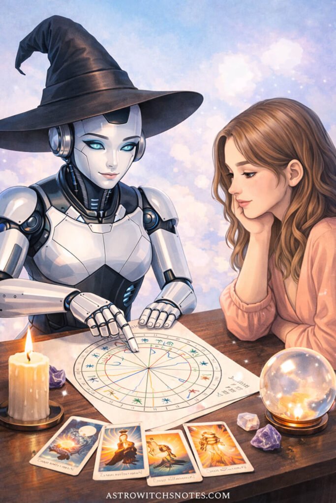 ChatGPT analyzes birth chart and horoscope reading.