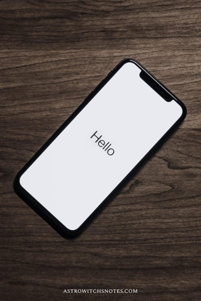 A modern mobile's screen shows the text: HELLO. The image is in a blogpost about: chatgpt.