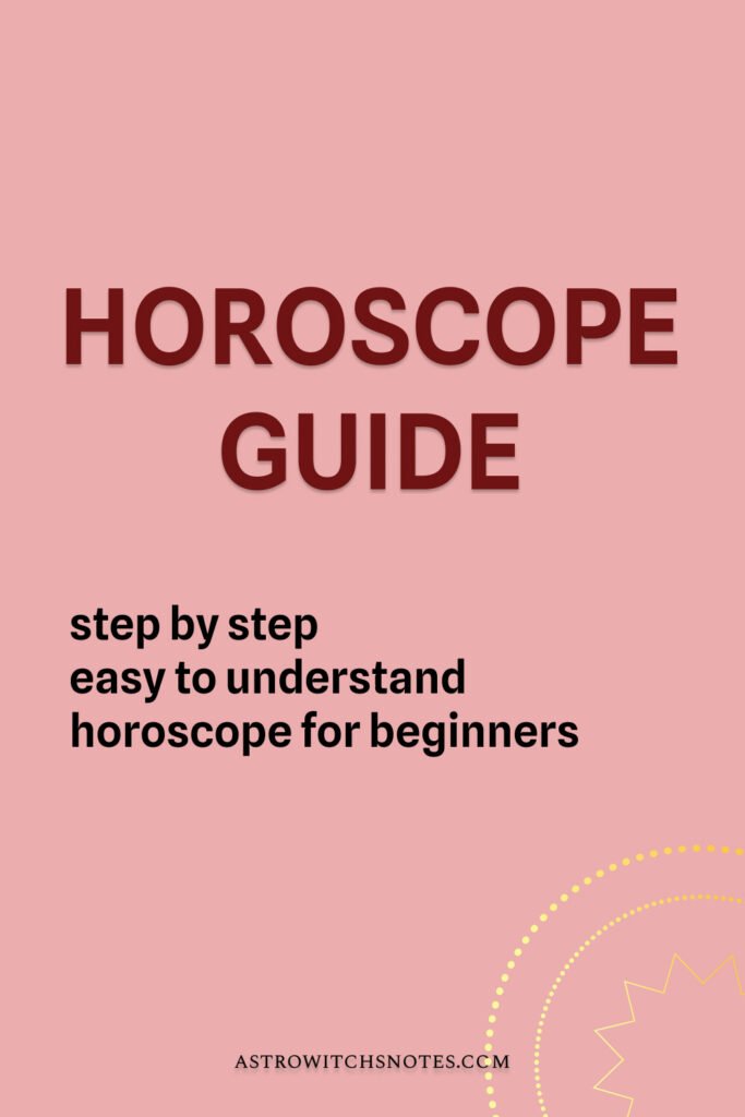 horoscope guide for an easy step by step article about your big 3 in astrology
