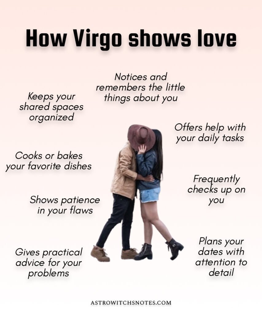 How Virgo shows love