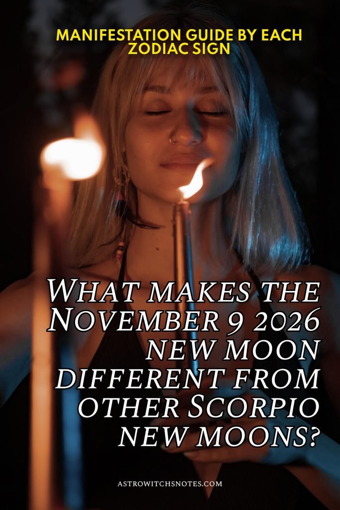 scorpio new moon manifestation guide