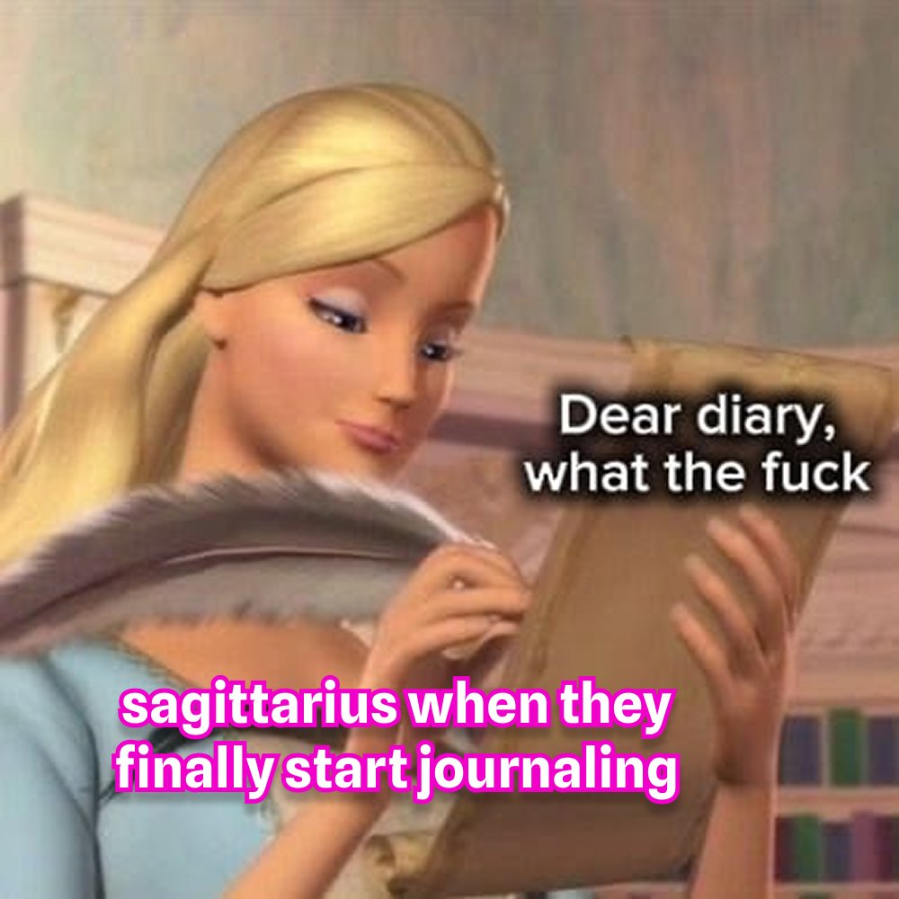 Sagittarius horoscope meme